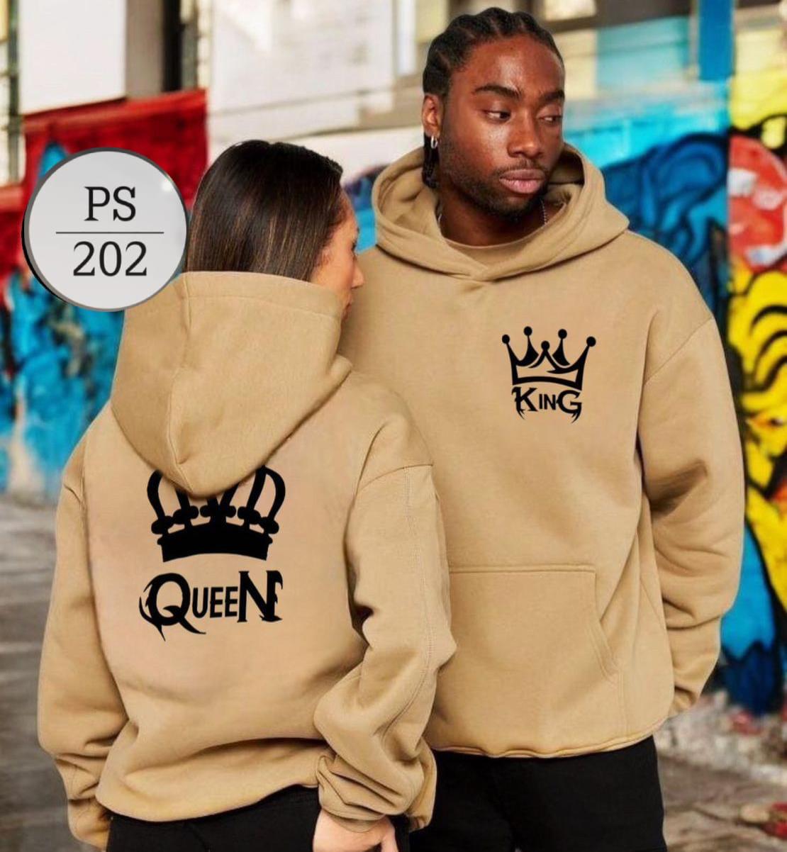 BUZO EN ALGODON PERCHADO UNISEX DOBLE ESTAMPADO
